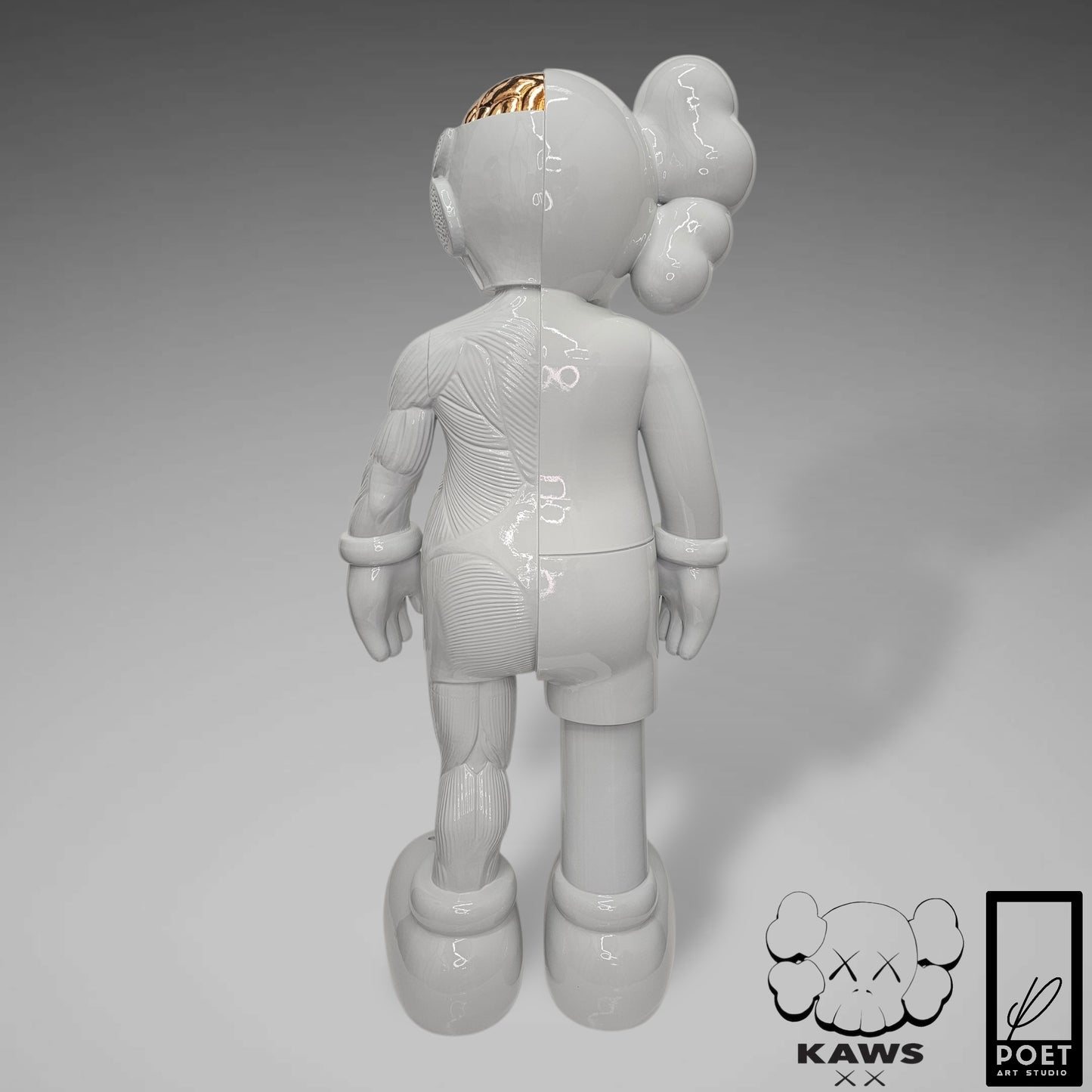 Inspired Kaws Flayed Open by Poet V130CM