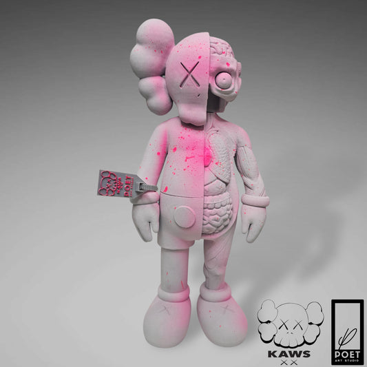 Inspired Kaws Flayed Open by Poet V45CM