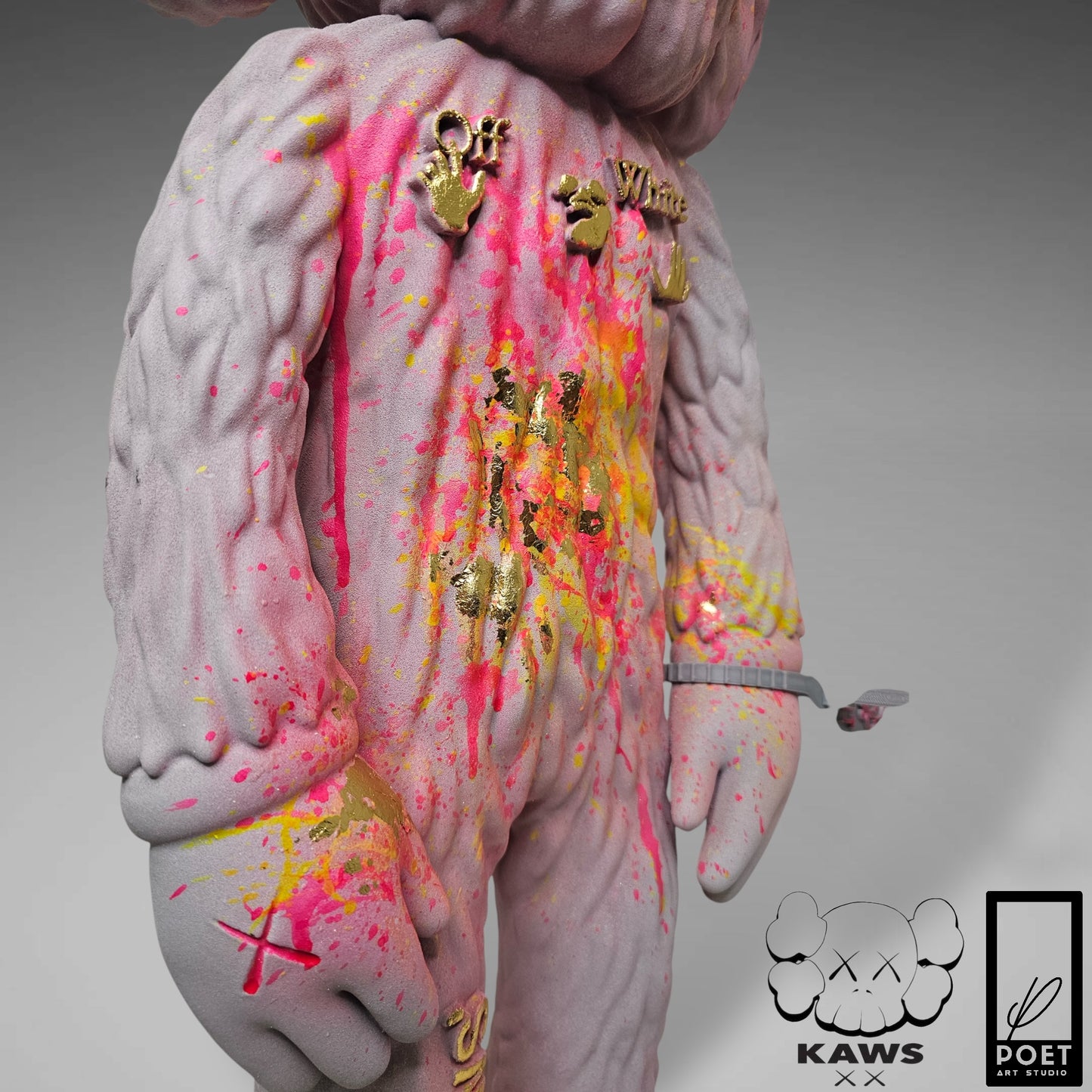 Inspired Kaws Bff Off White by Poet V80CM
