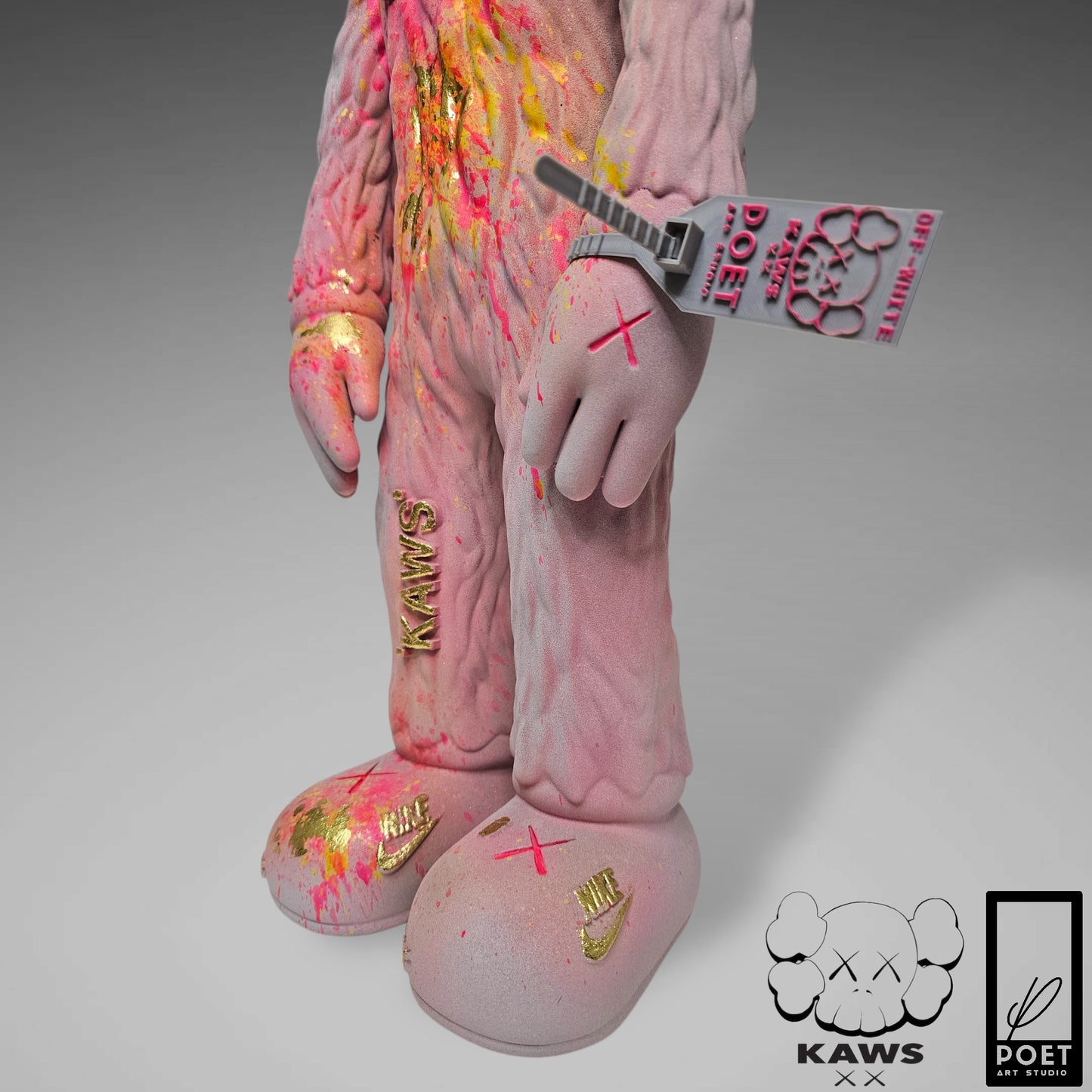 Inspired Kaws Bff Off White by Poet V80CM