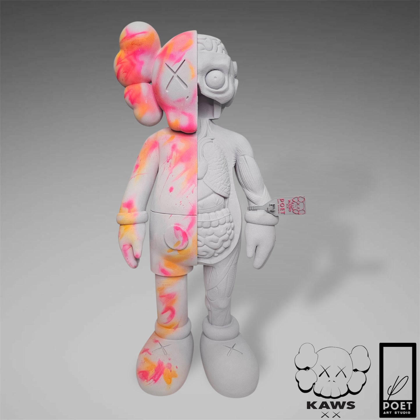 Inspiriert von Poet: Kaws aufgerissen