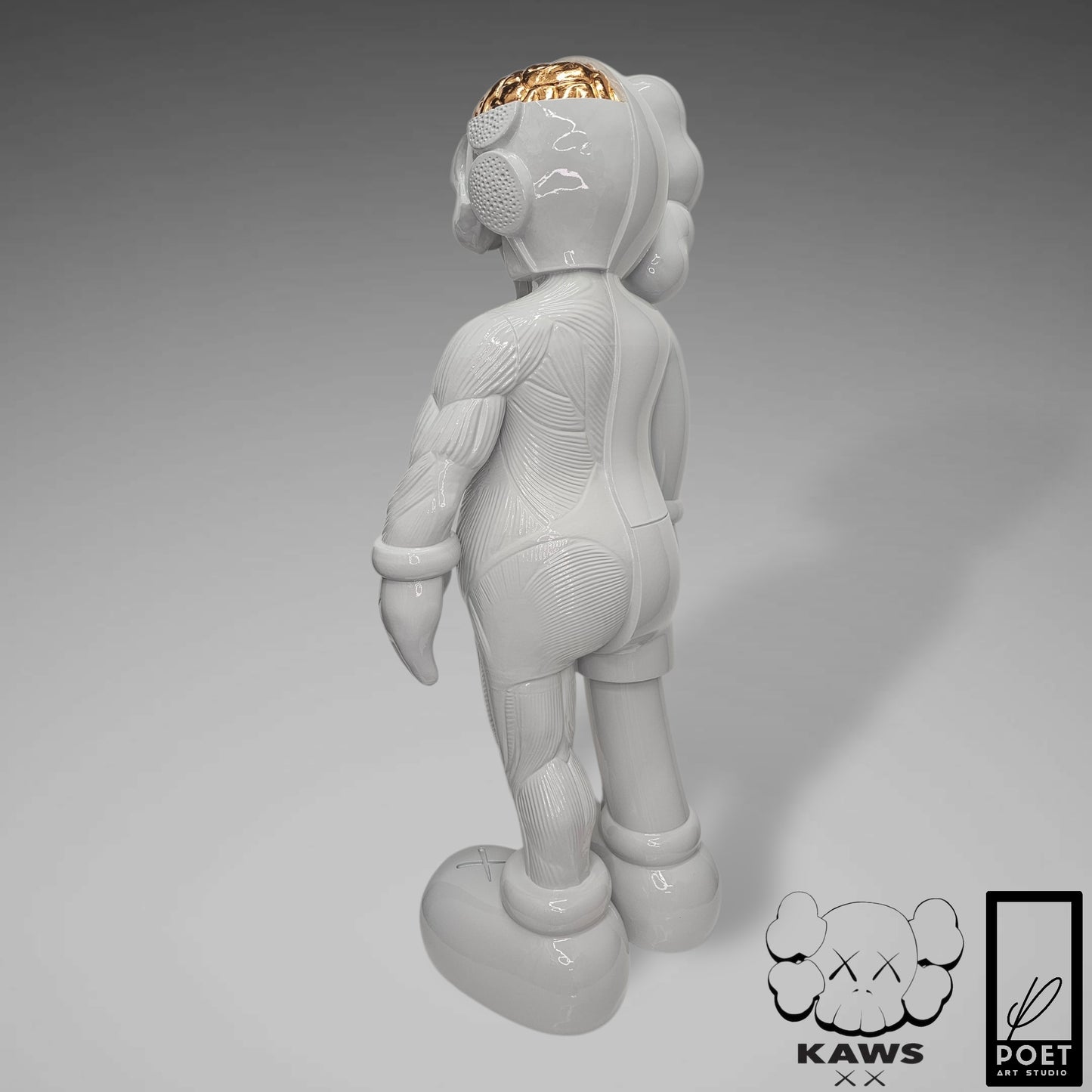 Inspired Kaws Flayed Open by Poet V130CM