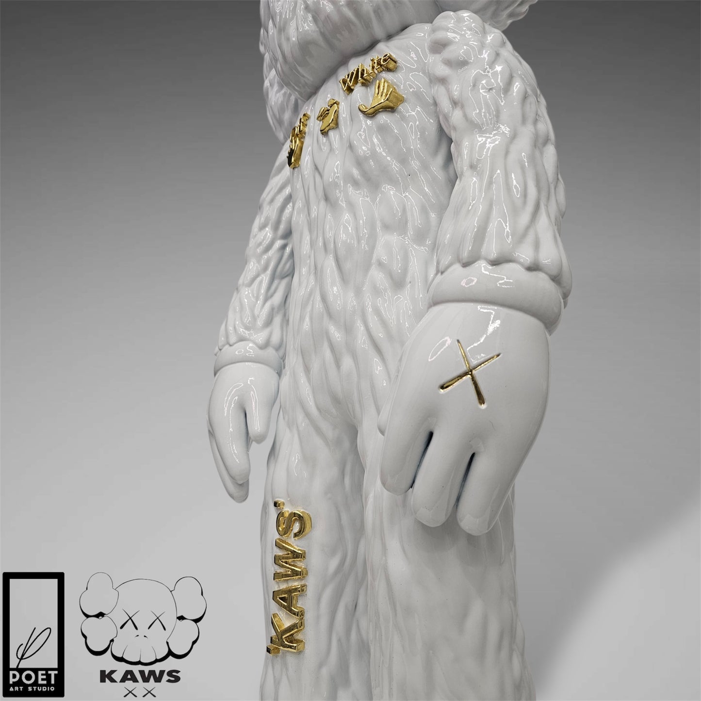 Inspiriert von Kaws Bff Off White von Poet