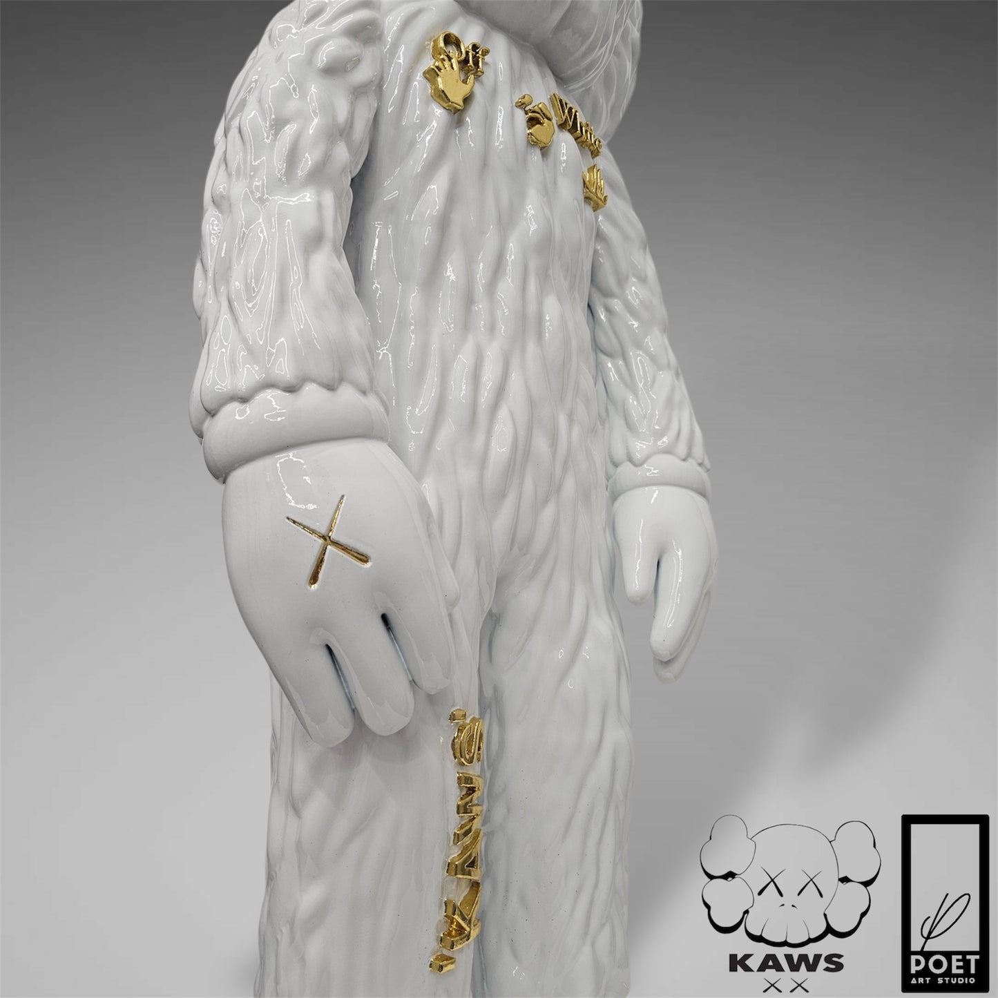 Inspiriert von Kaws Bff Off White von Poet