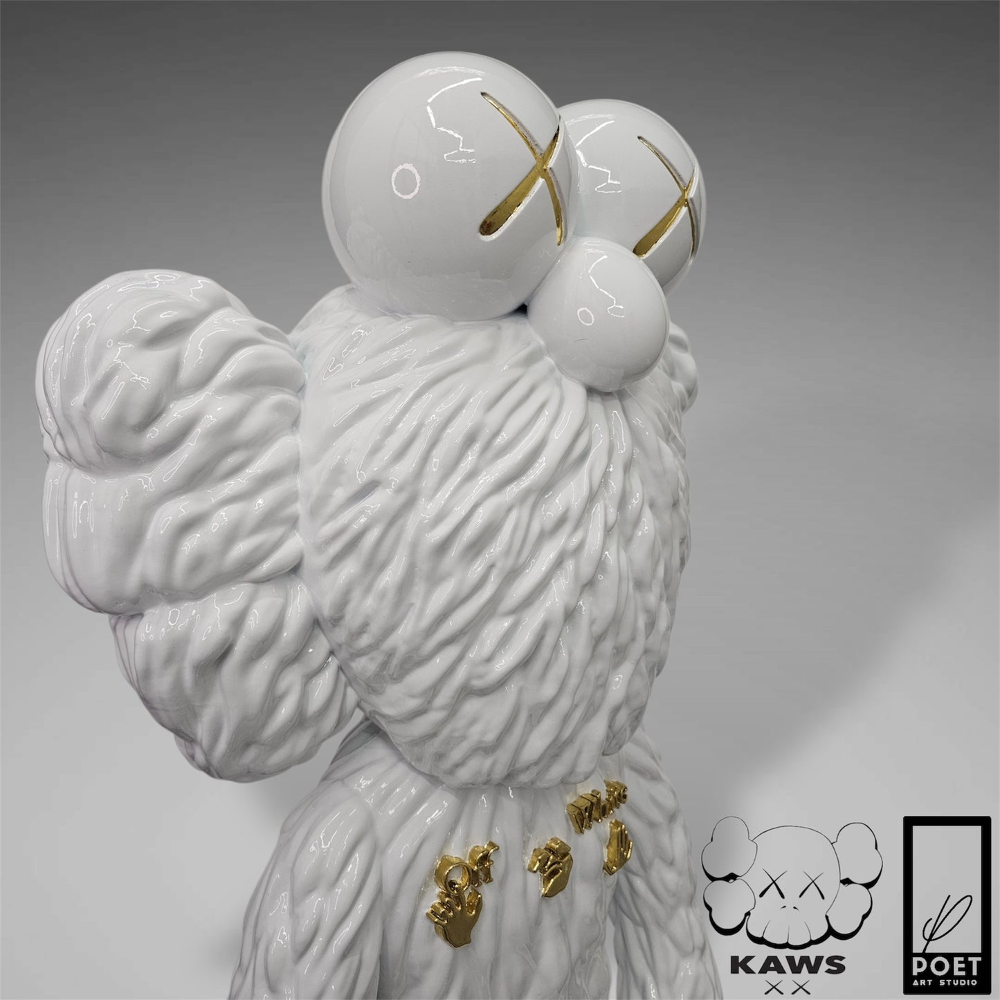 Inspiriert von Kaws Bff Off White von Poet