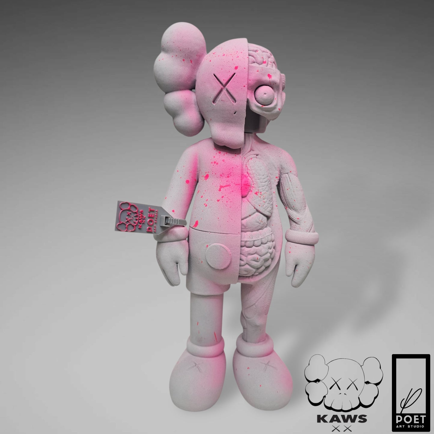 Inspired Kaws Flayed Open by Poet V45CM
