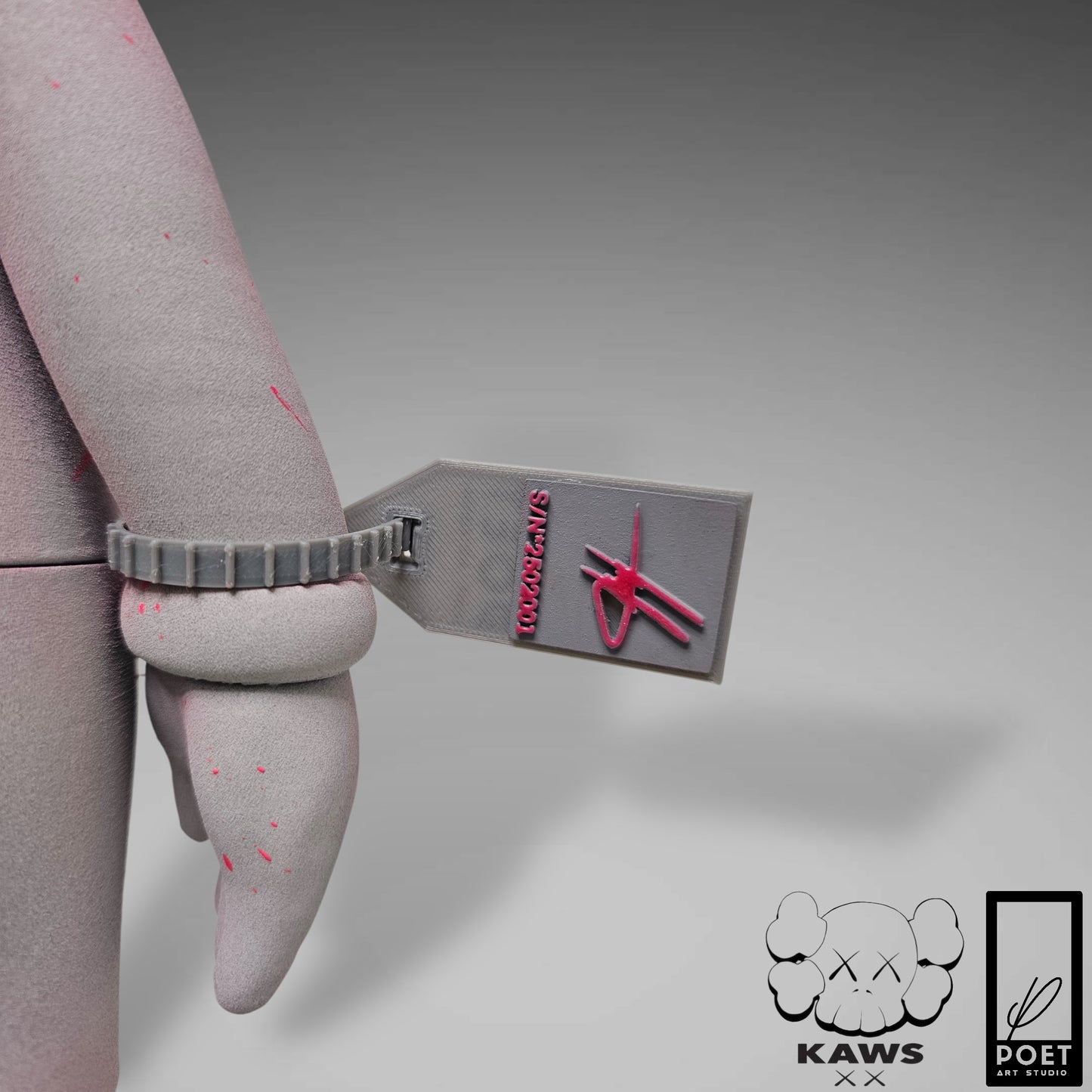 Inspired Kaws Flayed Open by Poet V45CM