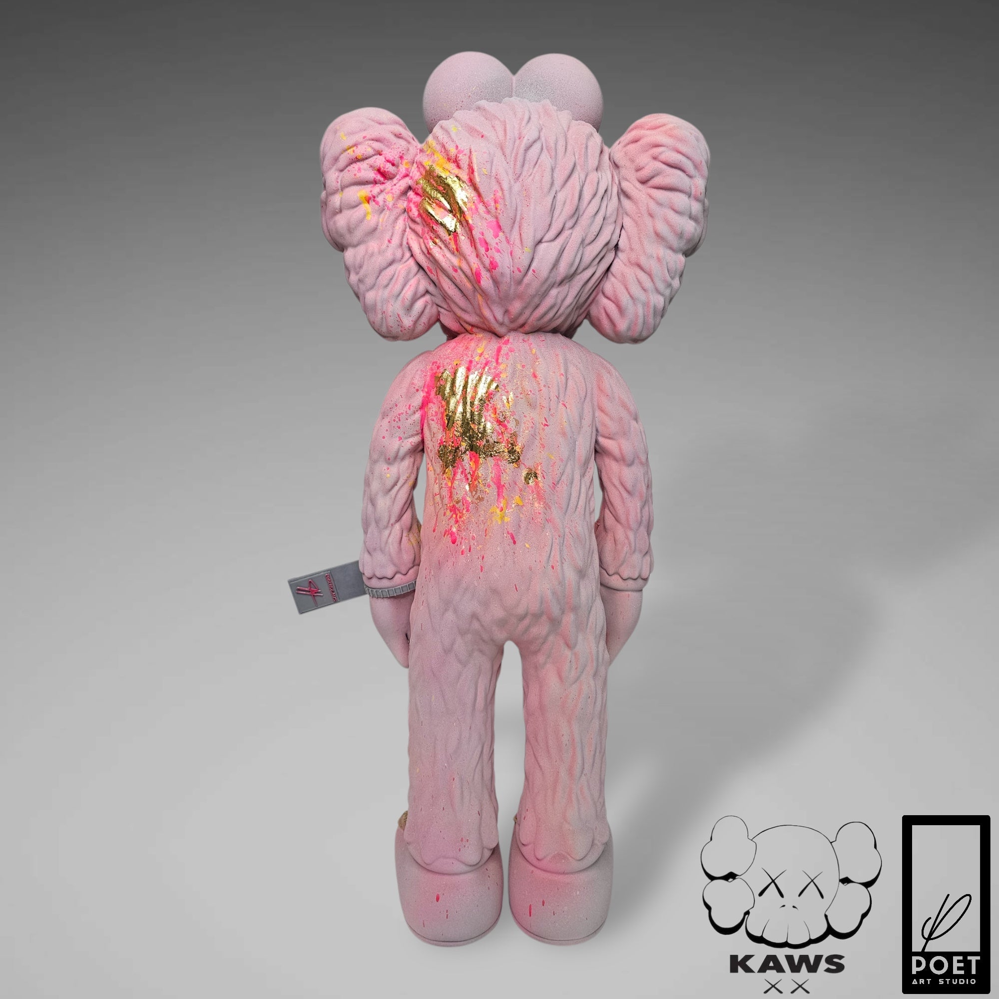 Inspired Kaws Bff Off White by Poet V80CM – POET ART STUDIO
