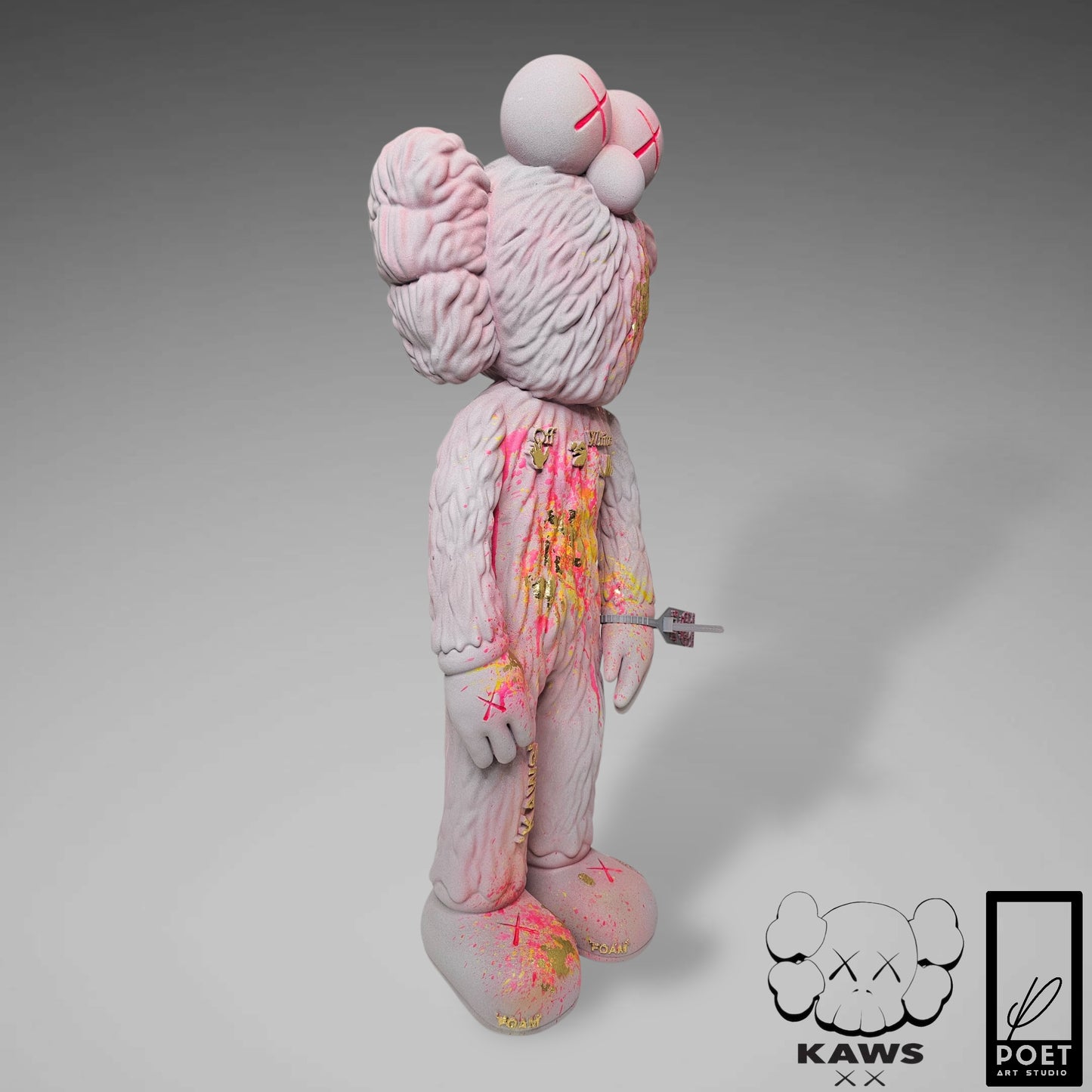 Inspired Kaws Bff Off White by Poet V80CM
