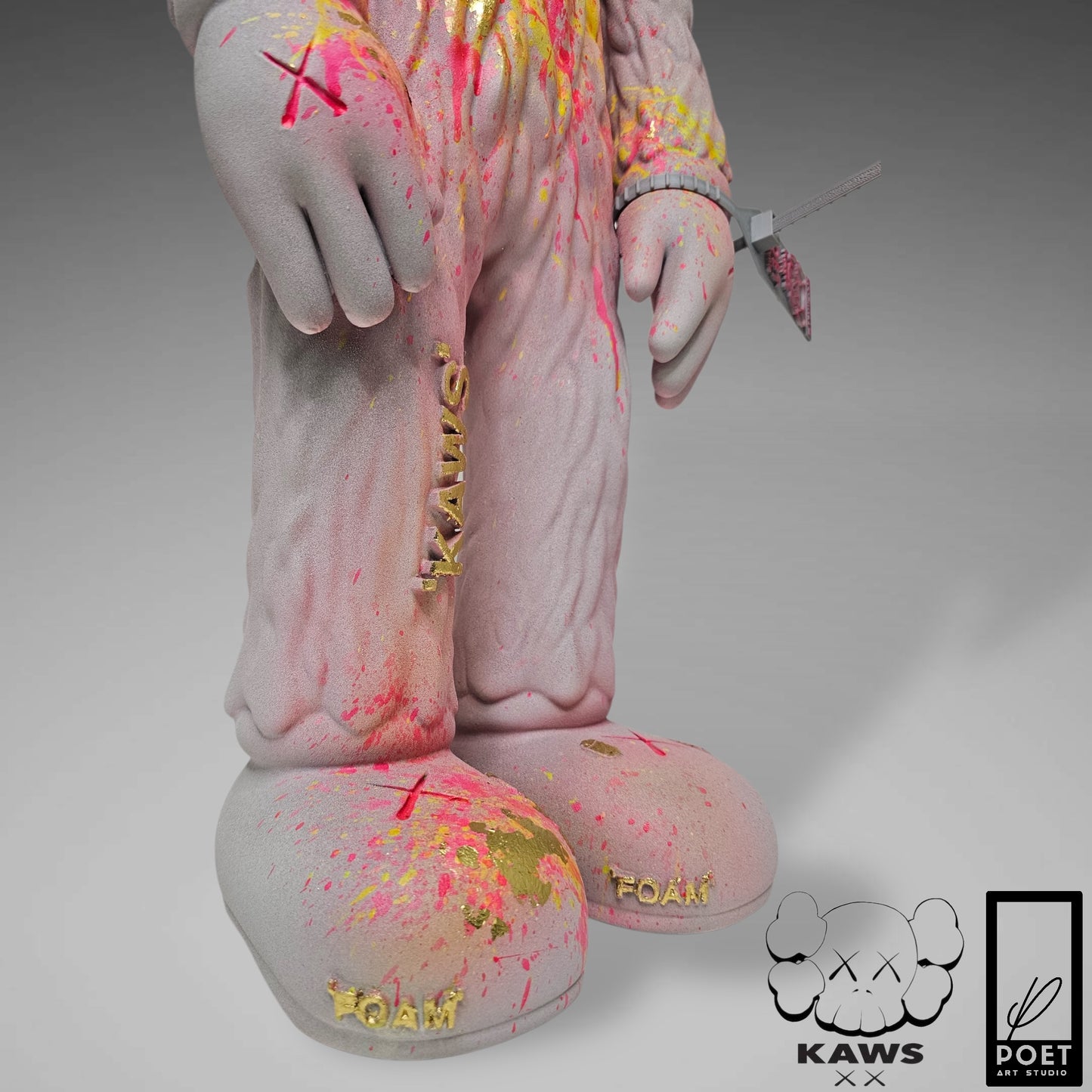 Inspired Kaws Bff Off White by Poet V80CM