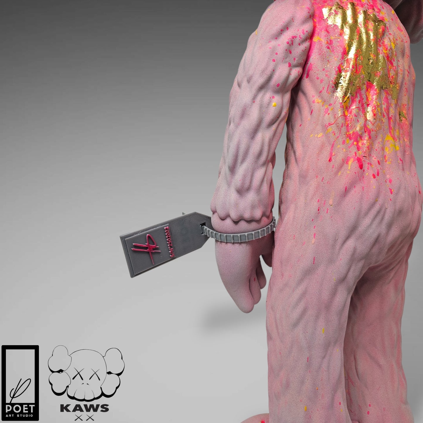 Inspired Kaws Bff Off White by Poet V80CM